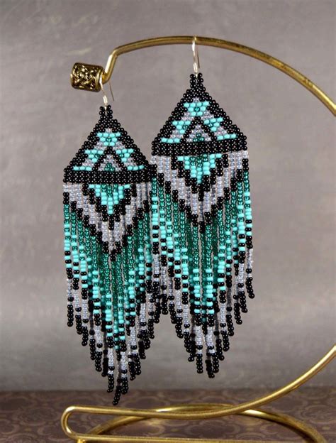 beaded earring patterns|beaded earring patterns and instructions.